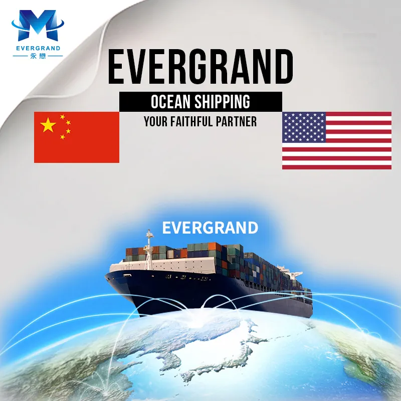 Top 10 professional freight agent forwarder sea shipping FCL LCL containers service from china to USA door to door